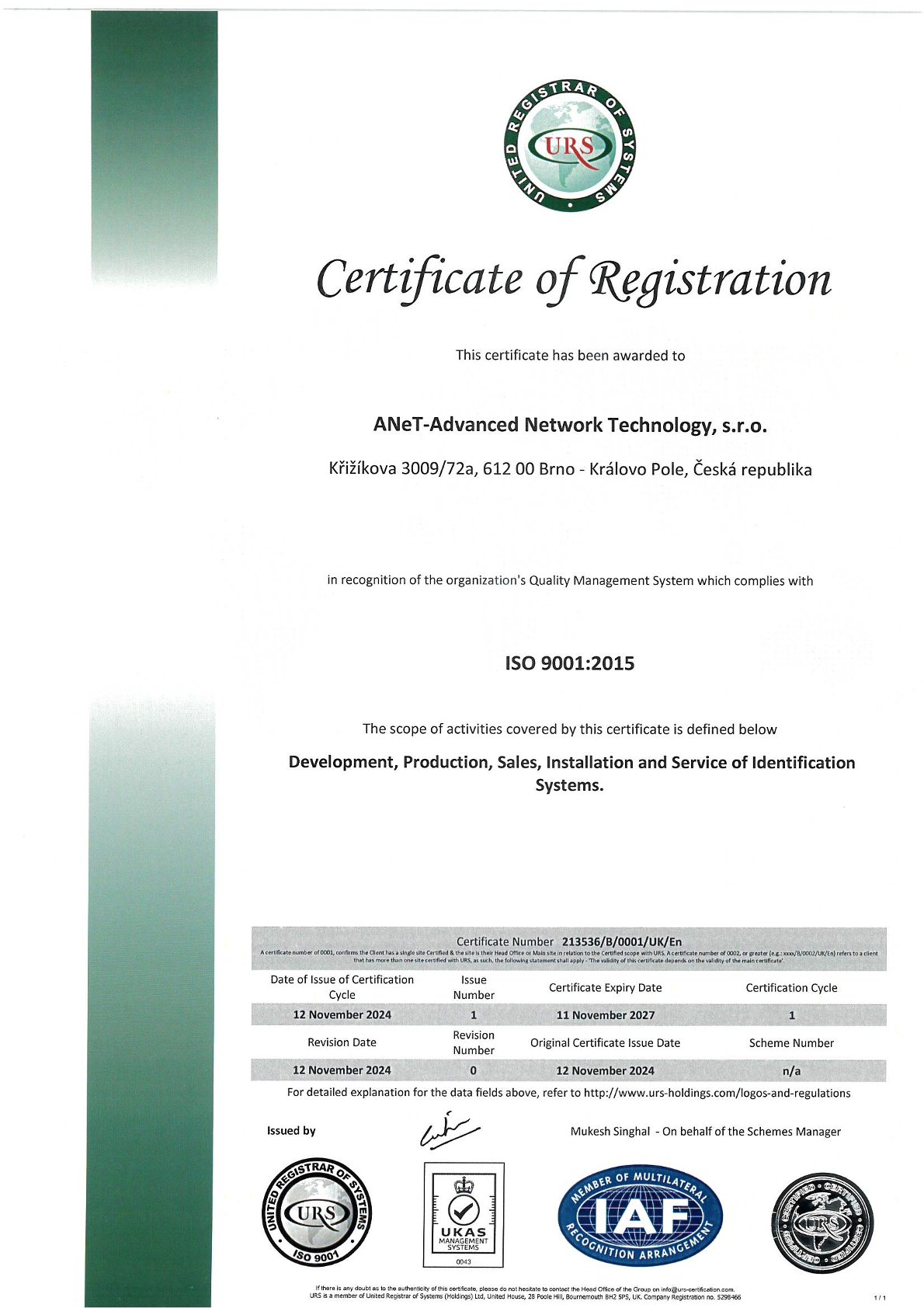 ANeT-cert ISO 9001 ENG